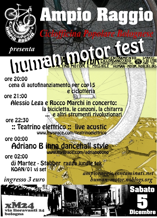Flyer - Human Motor Fest